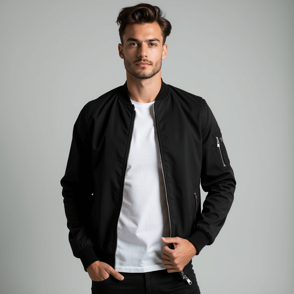 Style by Walker | Urban Edge Windbreaker – Black